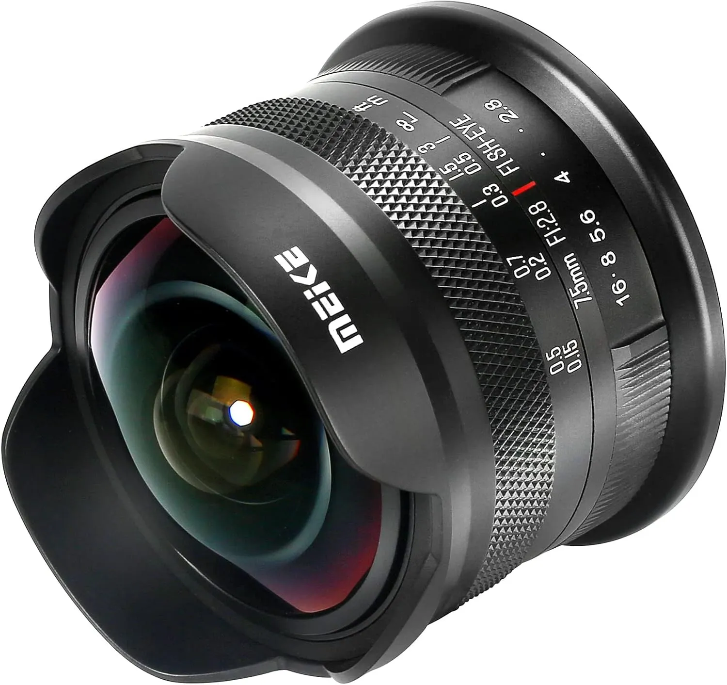 Meike 7.5mm f2.8 Ultra Wide Circular Fisheye Lens Manual Focus APS-C Lens Compatible with Fujifilm X Mount Mirrorless Camera X-T3 X-H1 X-Pro2 X-E3 X-T1 X-T2 X-T4 X-T10 X-T20 X-T200 X-A2 X-E2 X-E1 X30