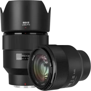 Meike 85mm F1.8 Full Frame AF STM(Stepping Motor) Lens Large Aperture Auto Focus Medium Telephoto Fixed Prime Portrait Lenses for Fujifilm X Mount XT2 XT4 XT5 XT10 XT20 XT30 X-A2 X30 X70 X-S10
