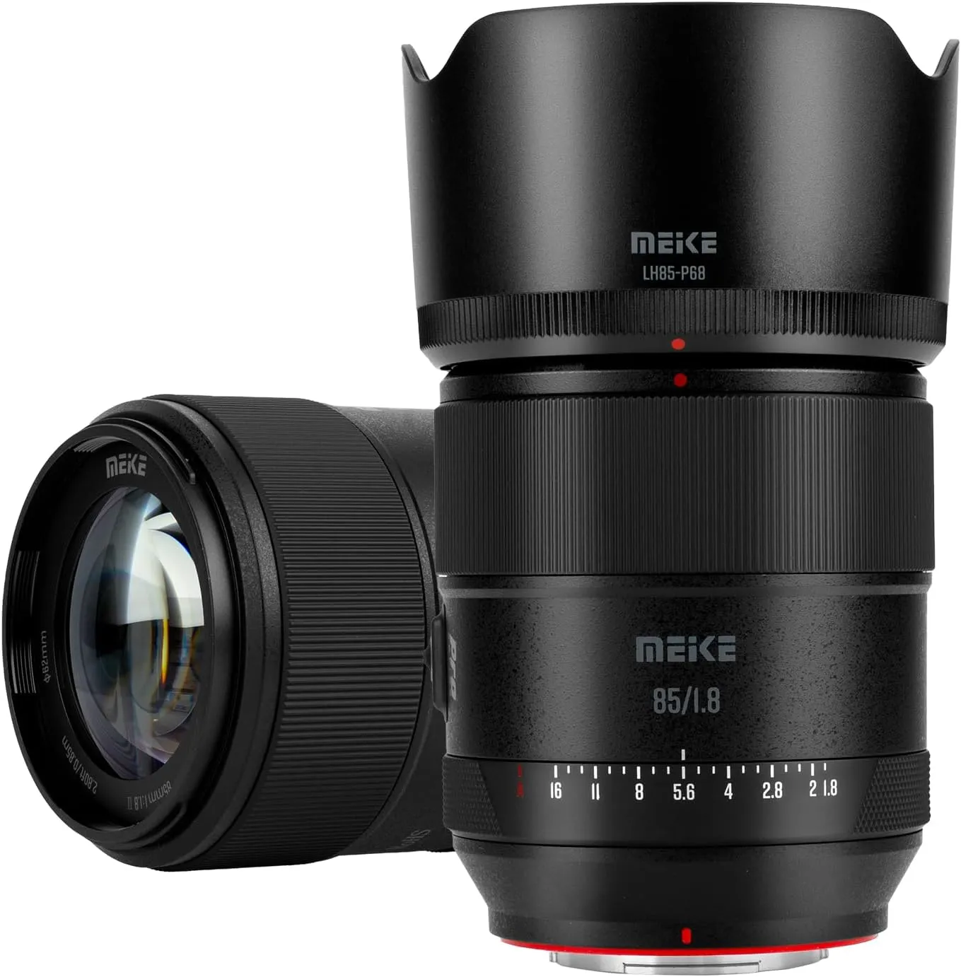 Meike 85mm f1.8 Pro Full Frame STM Auto Focus Medium Telephoto Lens High Resolution 8K Fixed Portrait Lenses for Fujifilm X Mount Mirrorless Cameras X-S10 XT4 XT5 XT10 XT20 XT30 X-A2 X30 X70