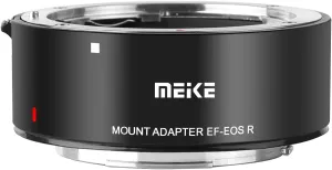 Meike Metal Lens Adapter EF-EOSR Auto-Focus Mount Converter for Canon EF/EF-S Lens to EOS-R EOS-RP R5 R6 R7 R10 C70 and RED Komodo Cameras