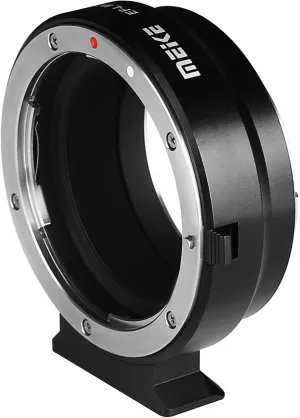 Meike MK-EFTL Metal Mount Lens Adapter EF to L Manual Focus Converter for Panasonic Sigma Leica L-Mount Mirrorless Cameras and Canon EF-Mount Lens