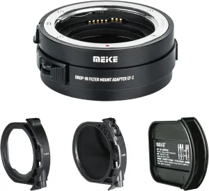 Meike MK-EFTZ-C VND Drop-in Filter Auto-Focus Mount Lens Adapter for Canon EF/EF-S Lenses to Nikon Z Series Cameras with Variable ND Filter and UV Filter Z5 Z6 Z7 Z50 Z6II Z7II Z8