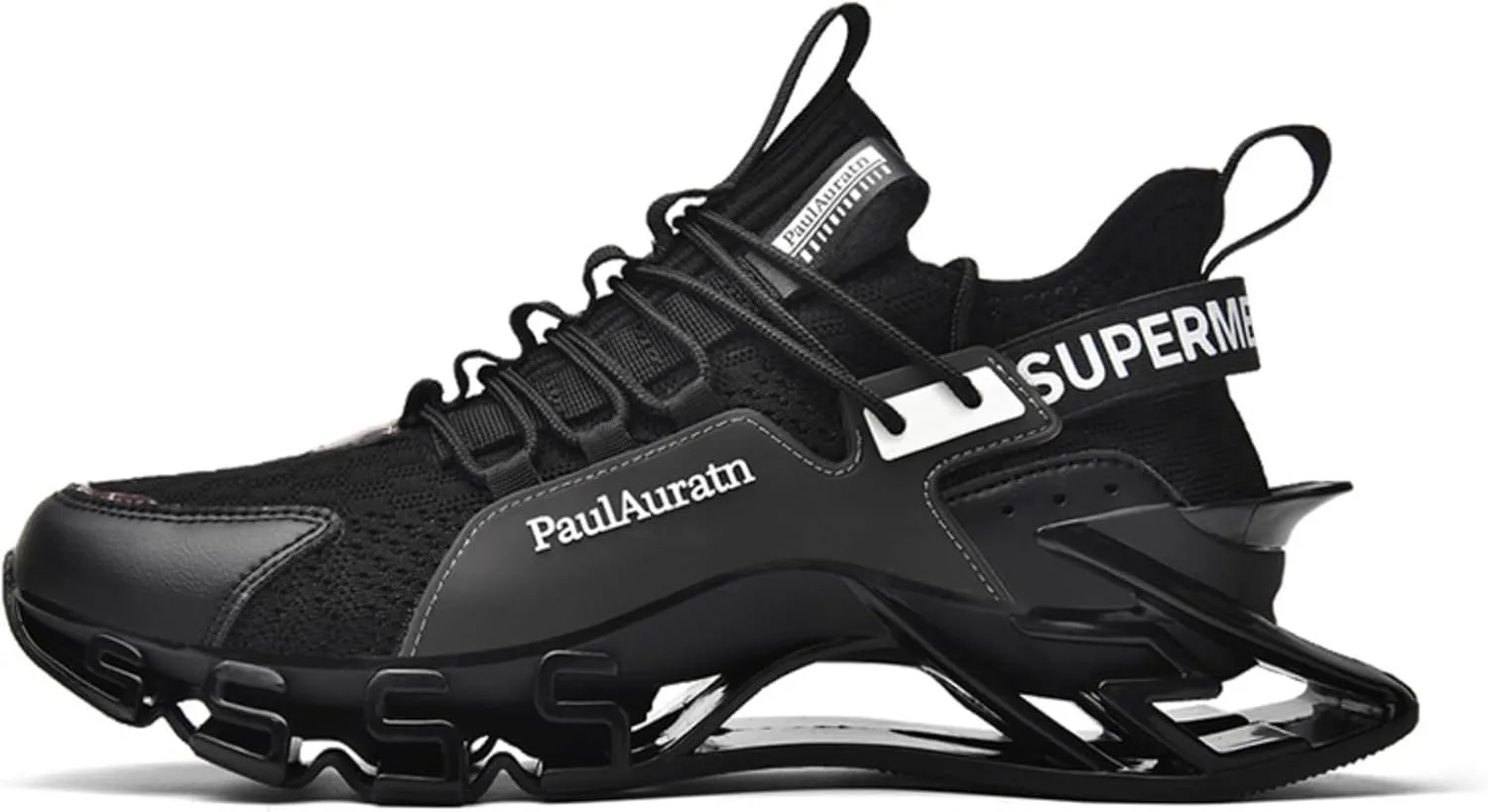 Men's Big - Size Blade - Style Running Shoes. Mesh Upper for Breathability, Shock - Absorbing Design, Lightweight and Trendy, Ideal for Spring and Summer Sports.