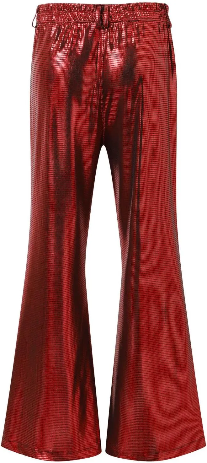 Mens Linen Trousers Jogger Pajama Plaid Joggers Hiking Outfits Stretch Football Regular Fit with Pockets Resort Wear