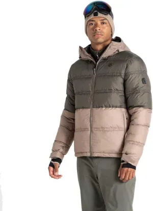 Mens Ollie Waterproof Ski Jacket (M) (Lichen Green/Clay)