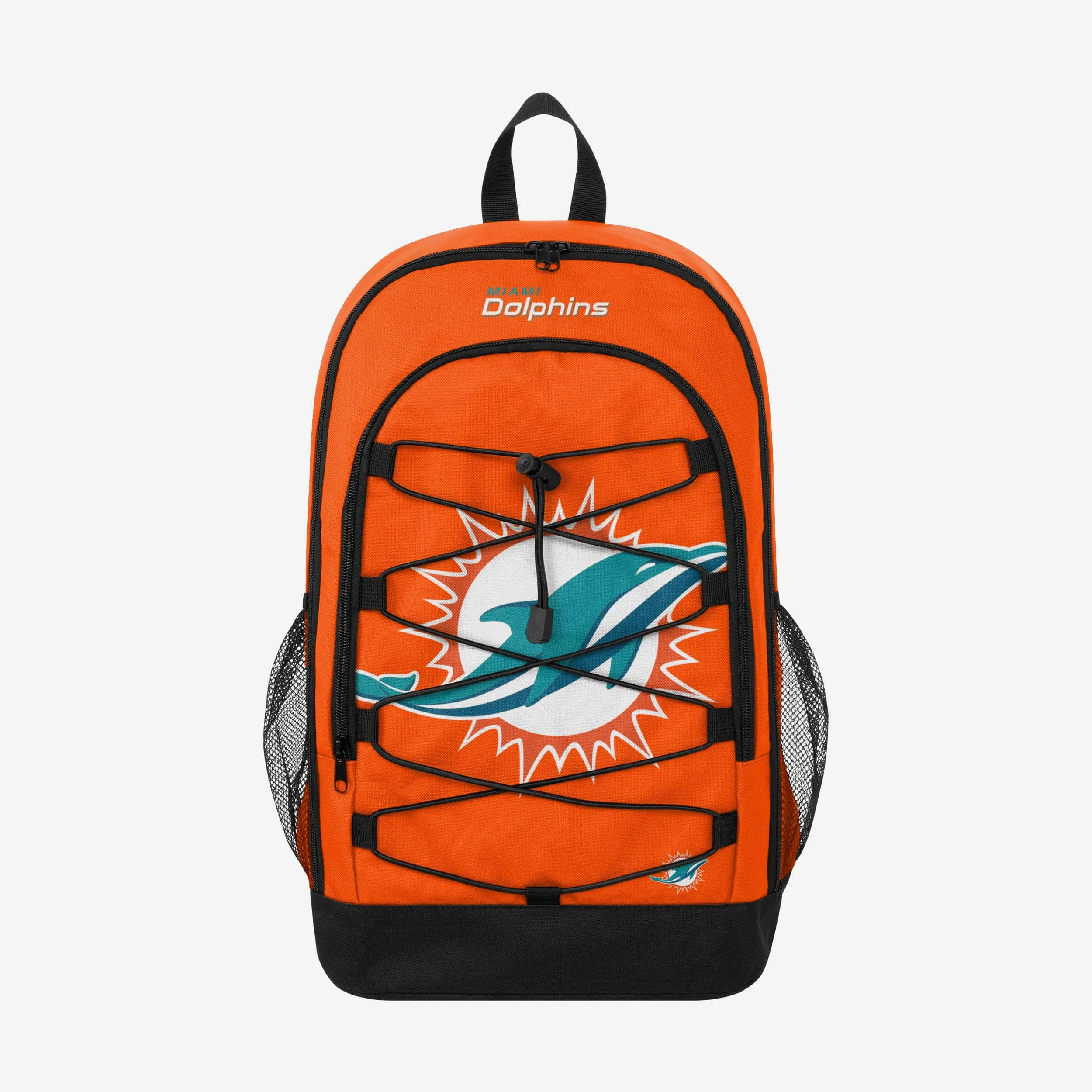 Miami Dolphins Big Logo Bungee Backpack