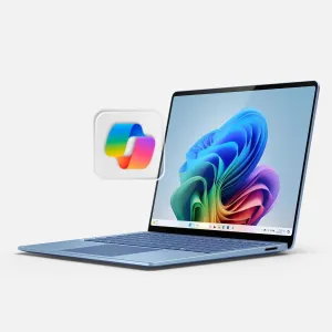 Microsoft Surface Laptop (2024), Windows 11 Copilot  PC, 13.8" Touchscreen Display, Snapdragon X Plus (10 core), 16GB RAM, 512GB SSD Storage, Sapphire