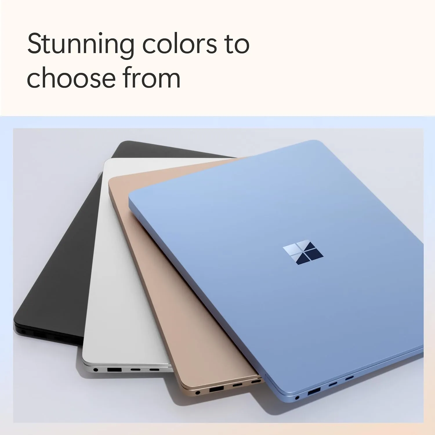 Microsoft Surface Laptop (2024), Windows 11 Copilot  PC, 13.8" Touchscreen Display, Snapdragon X Plus (10 core), 16GB RAM, 512GB SSD Storage, Sapphire