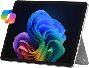 Microsoft Surface Pro 2-in-1 Laptop/Tablet (2025), Windows 11 Copilot  PC, 12" Touchscreen Display, Snapdragon X Plus (8 Core), 16GB RAM, 256GB Storage, Platinum