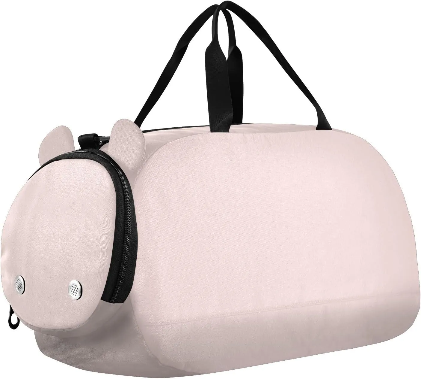 Mistyrose Girl's Gym Duffel Bag with Shoes Compartment Multifunctional Carry On Bag for Travel, Sports, Fitness & Workout