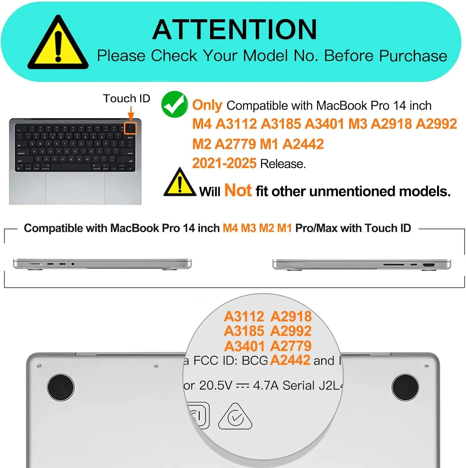 MOSISO Compatible with MacBook Pro 14 inch Case 2025 2024 2023 2022 2021 M4 M3 M2 M1 A3112 A3185 A3401 A2918 A2992 A2779 A2442, Hard Case&Bag&Keyboard Cover&Webcam Cover&Screen Film, Deep Teal