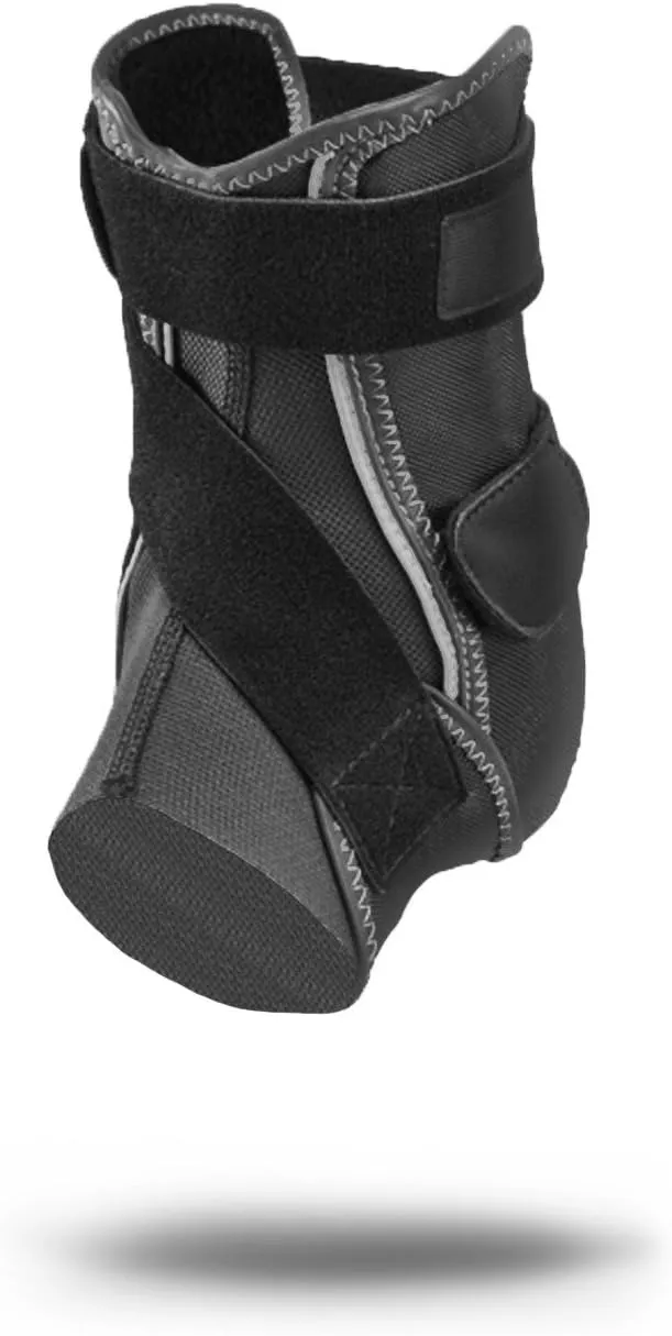 Mueller Sports Medicine HG80 Premium Hard Shell Ankle Brace, Black/Gray