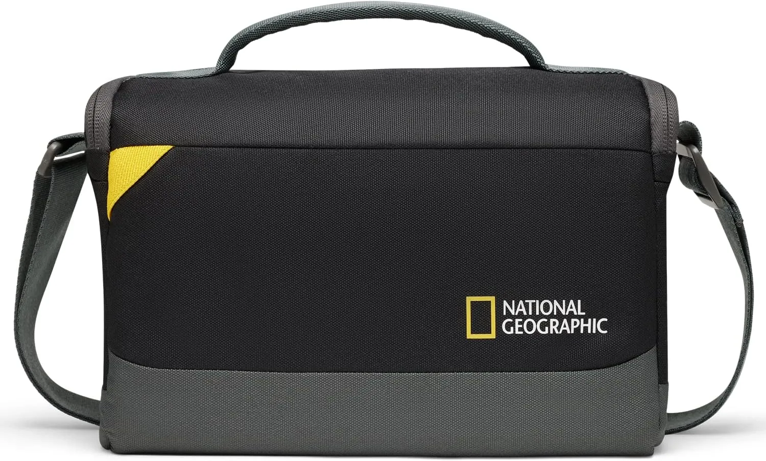 National Geographic Shoulder Bag Medium, Camera Bag for DSLR, Mirrorless with Lenses and Accessories, Tablet Compartments, Adjustable Strap, Ultra-Lightweight, NG E1 2370, Black [Amazon Exclusive]