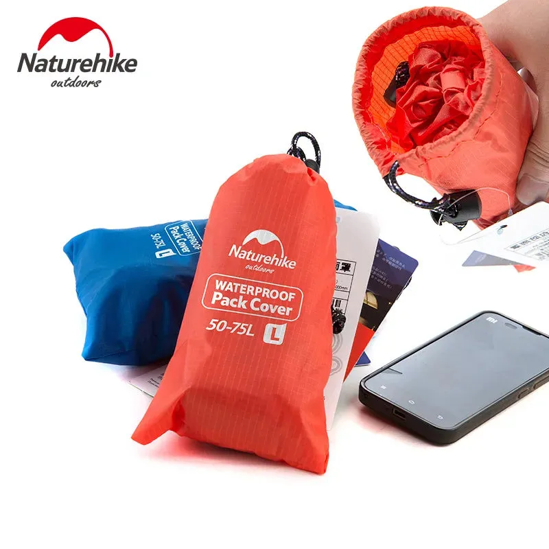 NatureHike Climbing Bags Cover Waterproof Rain Cover For Backpack Travel Camping Hiking Cycling Mountaineering Dust Covers