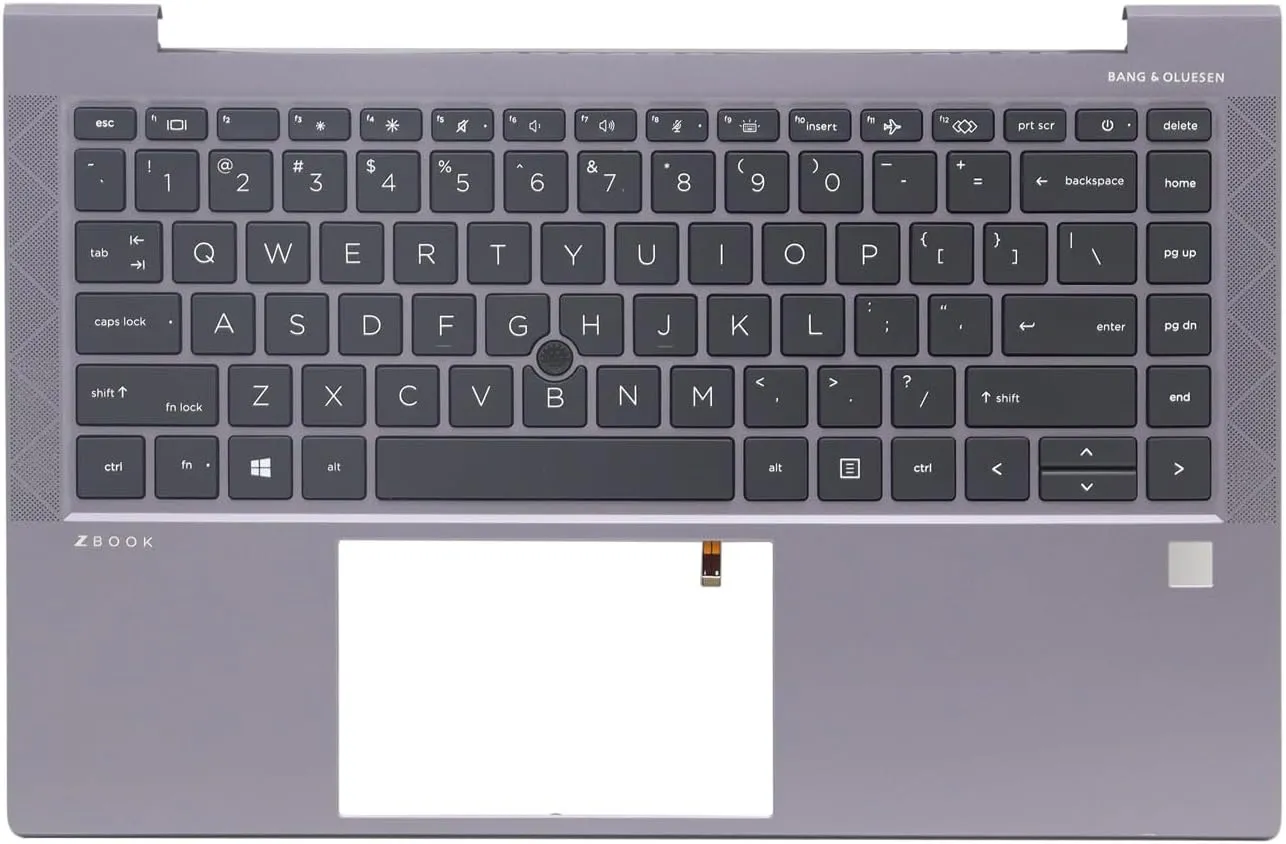 New Replacement Palmrest for HP ZBOOK Firefly 14 G7 G8 Upper Case with Backlit Keyboard M07131-001 M36447-001