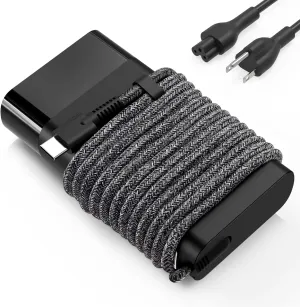 New Slim HP 65w USB C Charger，Fit hp EliteBook Chromebook Spectre ProBook Envy Fast Charging Type C Travel Laptop Power Adapter