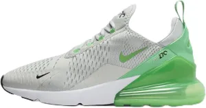 Nike Air Max 270 Men's Shoes (AH8050-027, Light Silver/Green Shock-Black-White) Size 11