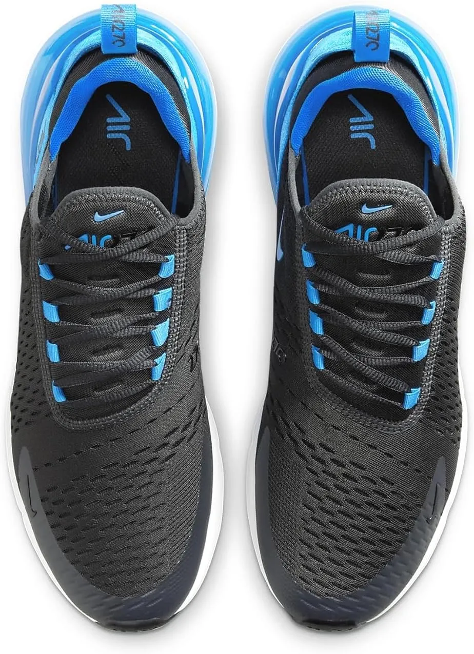 Nike Air Max 270 Men's Shoes (AH8050-028, ANTHRACITE/PHOTO BLUE-BLACK-WHITE)