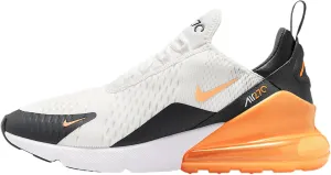 Nike Air Max 270 Men's Shoes (AH8050-114, Summit White/Anthracite/White/Laser Orange)