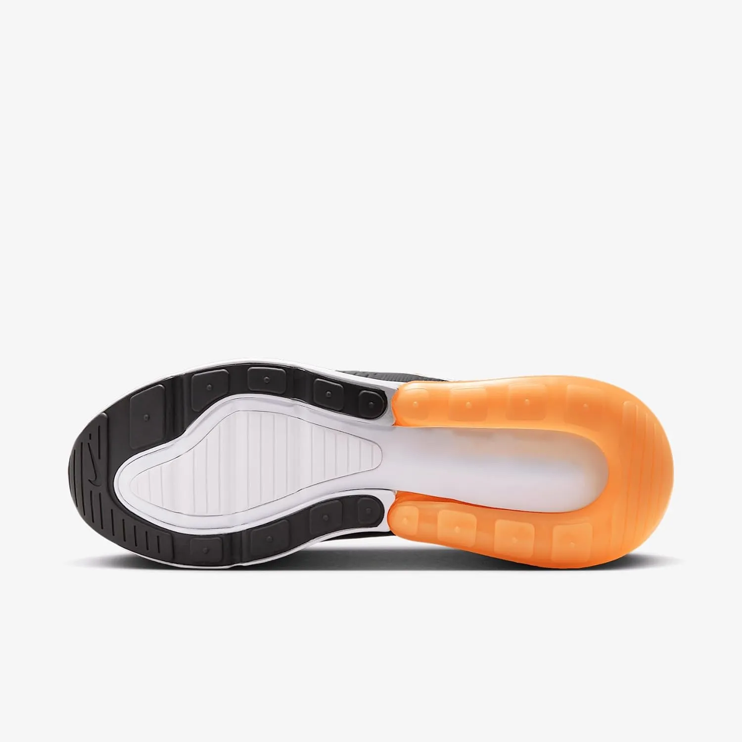 Nike Air Max 270 Men's Shoes (AH8050-114, Summit White/Anthracite/White/Laser Orange)