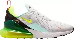 Nike Air Max 270 Men's Shoes (FZ4132-001, Vast Grey/Hot Lava/Black/Volt) Size 9.5
