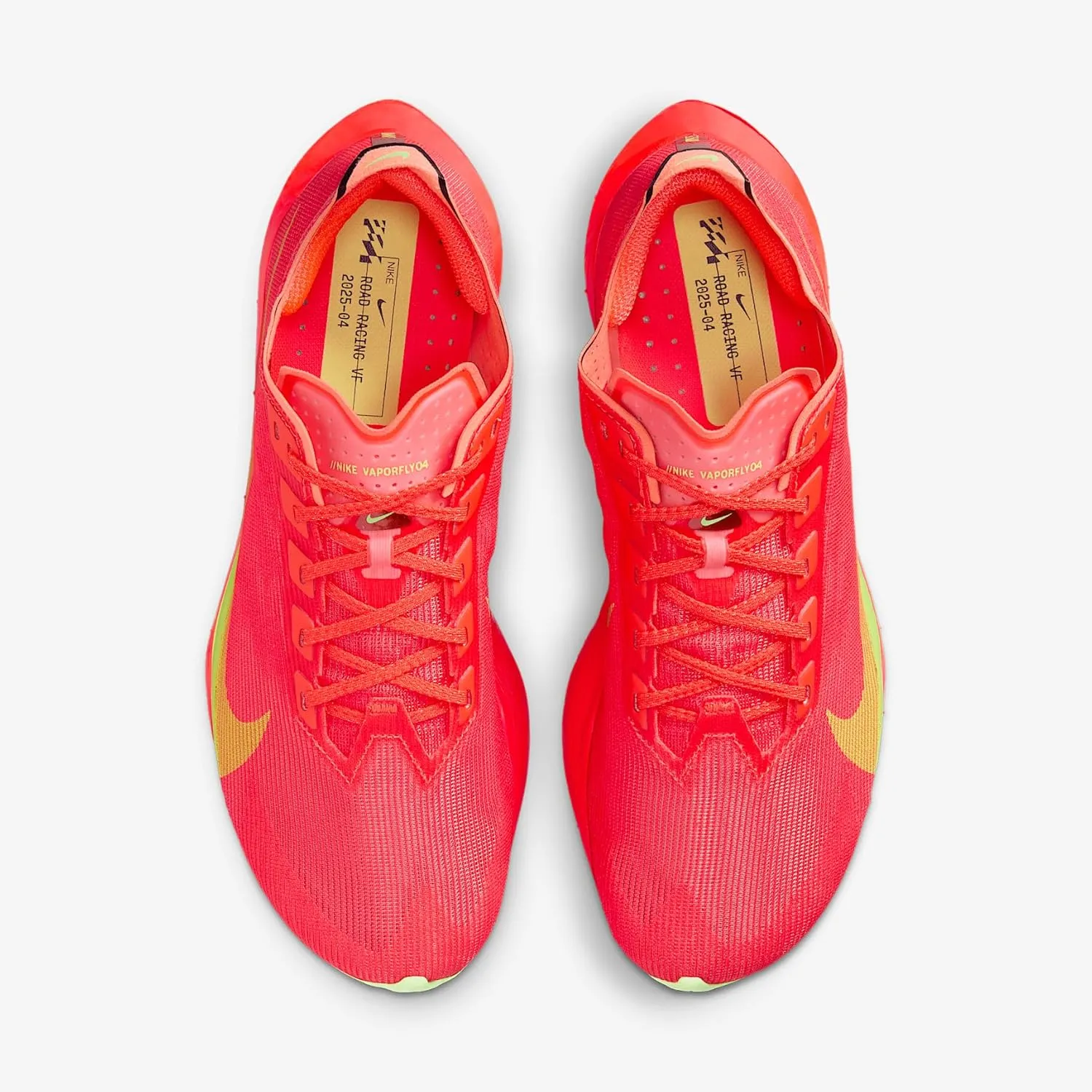 Nike Vaporfly 4 Women's Road Racing Shoes (HF6412-600, Bright Crimson/Mint Foam/Cave Purple/Lime Blast)