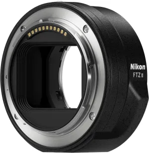 Nikon FTZ II Lens Mount Adapter for Z Series Cameras | Use DSLR Lenses with Nikon mirrorless Cameras | Nikon USA Model