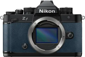 Nikon Z f FX-Format Mirrorless Camera Body – Indigo Blue