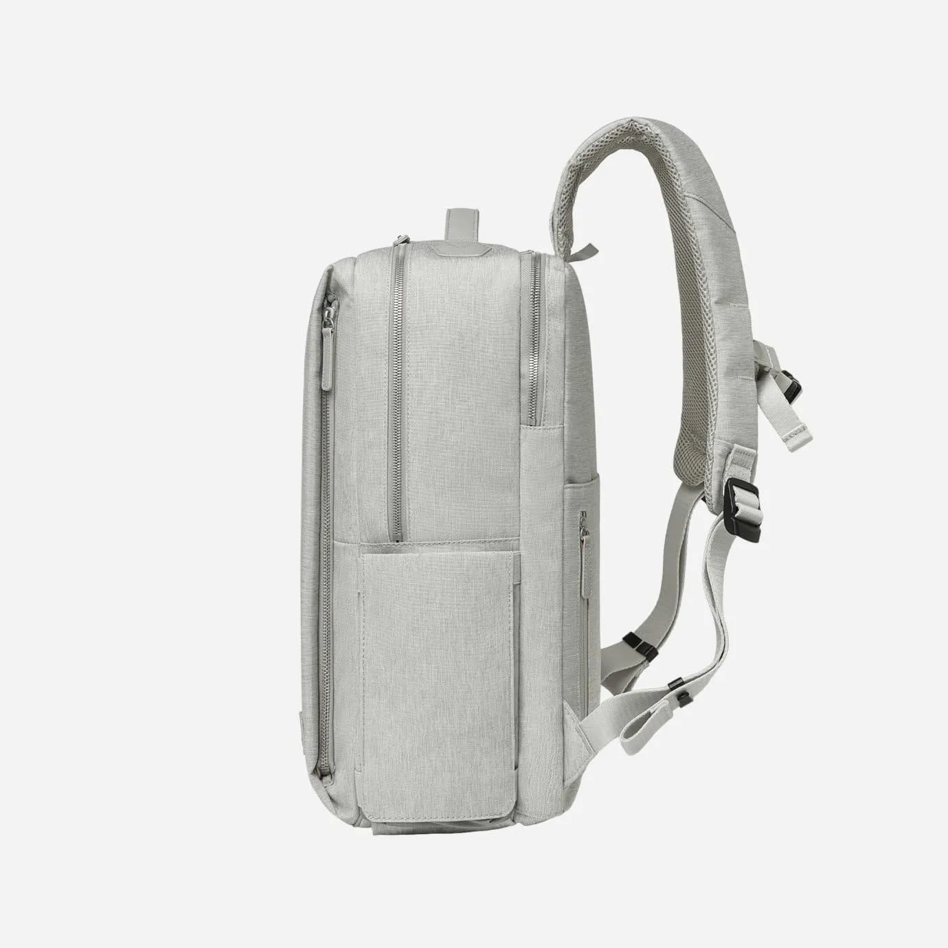 Nordace Siena Pro 15 Smart Backpack with USB Charging - 16" Laptop Backpack, 20L Daily Backpack for Travel, Everyday, or Work (All Gray)