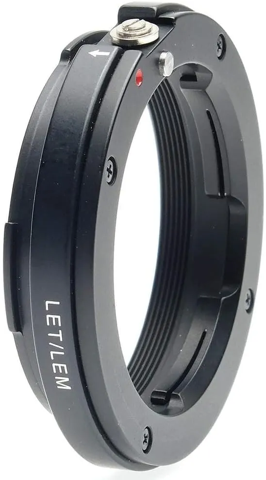 NOVOFLEX Adapter Compatible with L-Mount Camera Body to Leica M Lenses (LET/LEM)