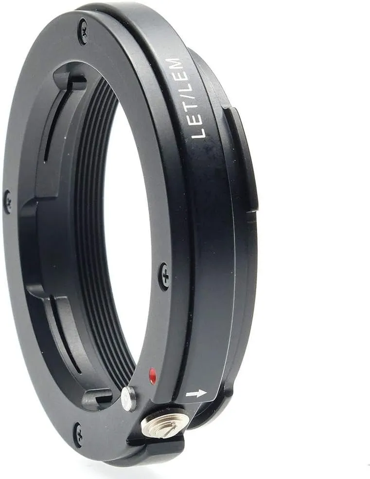NOVOFLEX Adapter Compatible with L-Mount Camera Body to Leica M Lenses (LET/LEM)