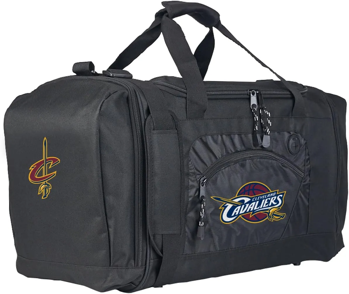 Officially Licensed NBA "Roadblock" Duffle Bag, Multi Color, 13" x 20" x 11.5"