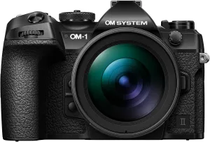 OM SYSTEM OM-1 Mark II Mirrorless Camera with M.Zuiko Digital ED 12-40mm f/2.8 PRO II Lens Kit
