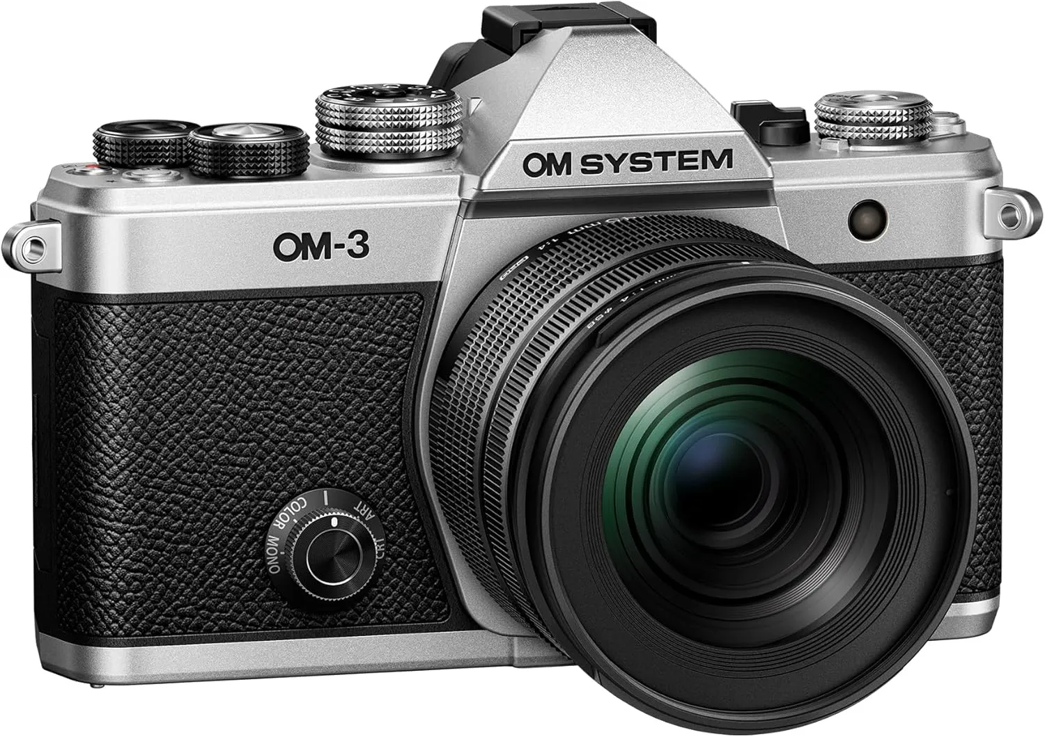 OM SYSTEM OM-3 Mirrorless Micro Four Thirds System Camera with M.Zuiko Digital ED 12-45mm F4 Lens Kit
