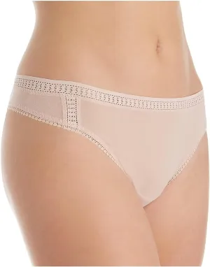 OnGossamer Women's Mesh Hi Cut Thong
