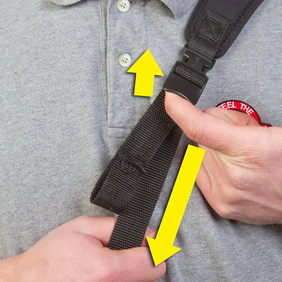 OP/TECH USA Super Classic Sling Strap for Mirrorless and SLR Cameras, Black