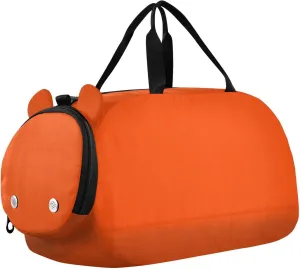 Orangered Boy's Gym Duffel Bag with Shoes Compartment Lightweight Carry On Weekender Bag for School Practice, Sports, Travel