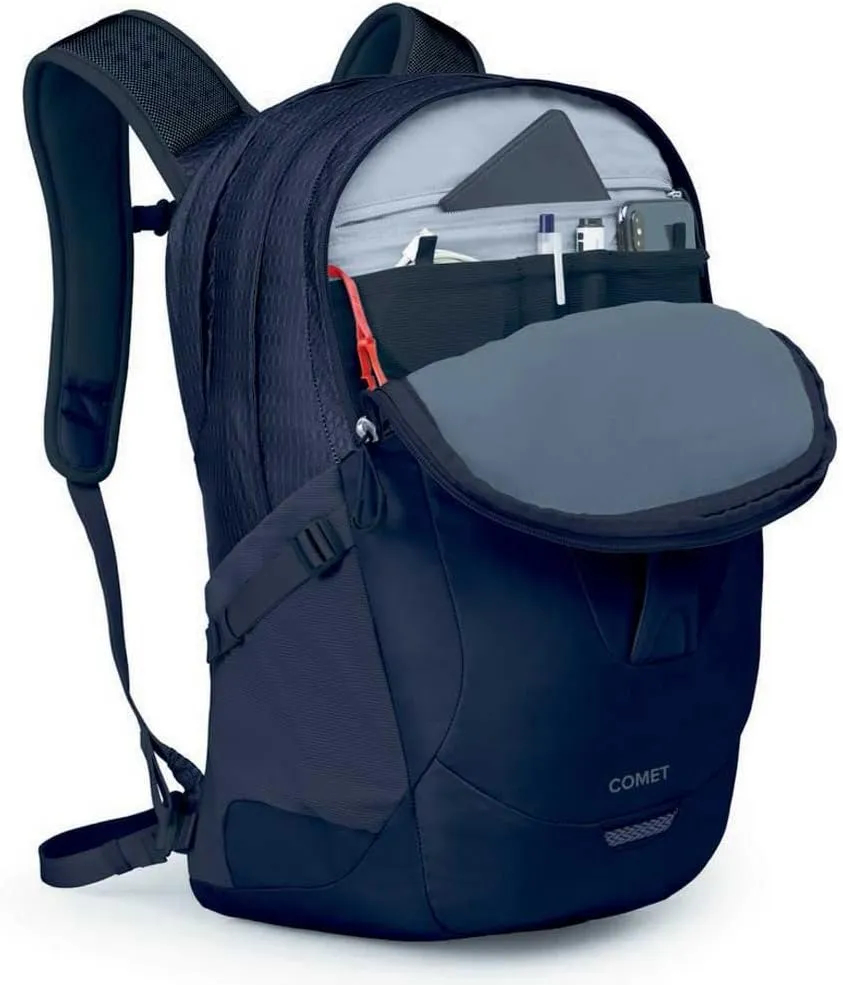 Osprey Comet Laptop Backpack, Black