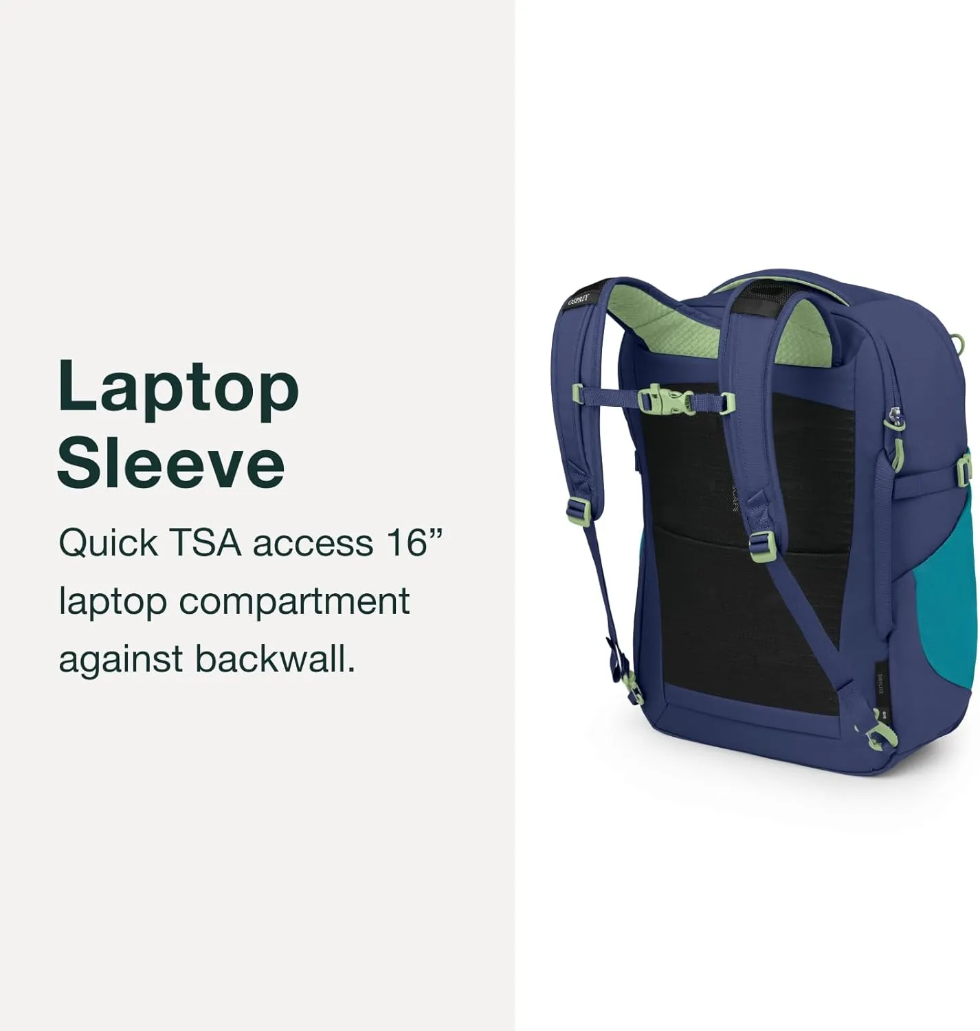 Osprey Daylite 35L Travel Pack, Blue Spikemoss/Alkaline
