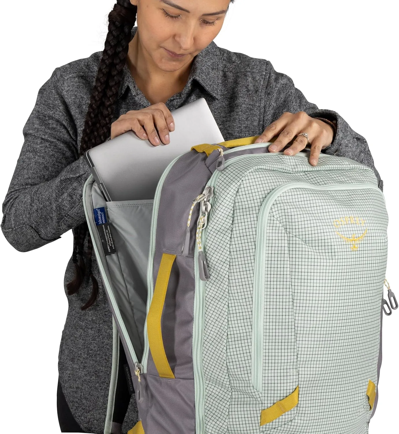 Osprey Transporter 36L Travel Pack, Raven Black