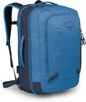 Osprey Transporter 44L Travel Pack, Blue Flame/Nocturnal Blue