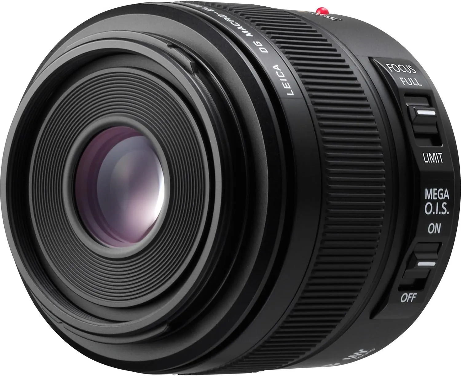PANASONIC LUMIX G LEICA DG MACRO-ELMAR LENS, 45MM, F2.8 ASPH., PROFESSIONAL MIRRORLESS MICRO FOUR THIRDS, MEGA OPTICAL I.S., H-ES045 (USA BLACK)