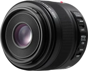 PANASONIC LUMIX G LEICA DG MACRO-ELMAR LENS, 45MM, F2.8 ASPH., PROFESSIONAL MIRRORLESS MICRO FOUR THIRDS, MEGA OPTICAL I.S., H-ES045 (USA BLACK)