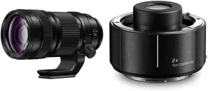 Panasonic LUMIX S PRO 70-200mm F4 Telephoto Lens Mirrorless Camera and 2X Teleconverter