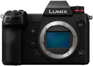 Panasonic LUMIX S1 Full Frame Mirrorless Camera with 24.2MP MOS High Resolution Sensor, L-Mount Lens Compatible, 4K HDR Video and 3.2? LCD - DC-S1BODY (Renewed)
