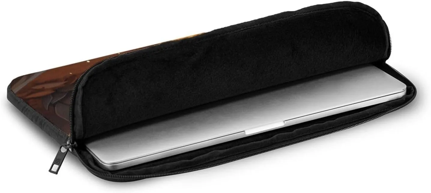 Pangolin Parenting Print Pattern Shockproof Portable Laptop 15 inch Sleeve Bag for Men and Women - Ideal for Business Travel, School, and Daily Use