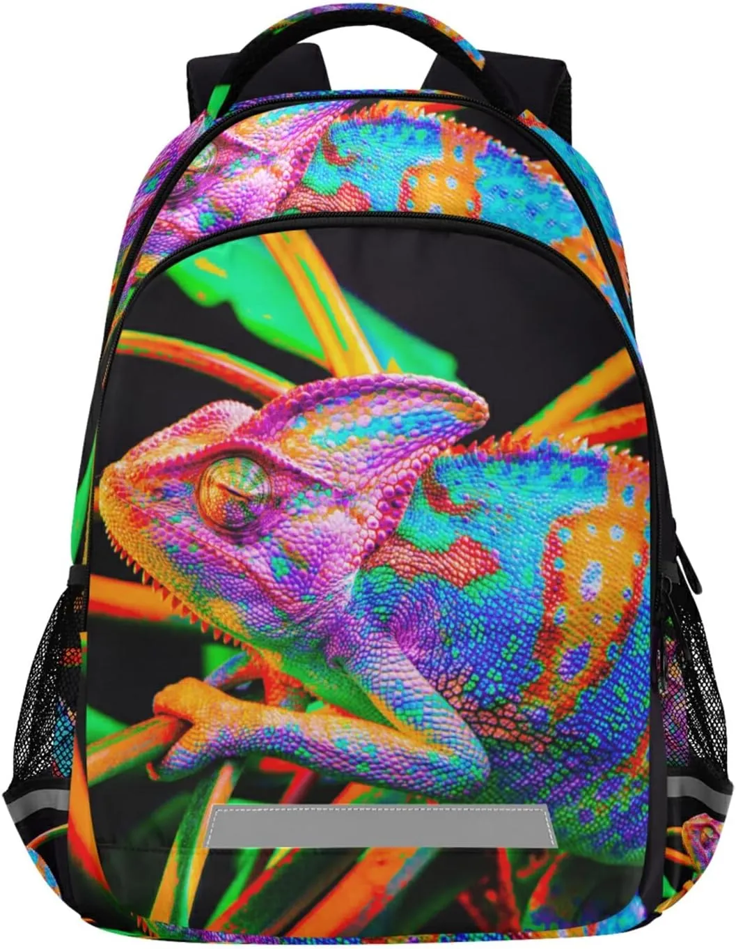 panksolu Colorful Lizard Backpacks Travel Laptop Backpack School Bookbag Daypack for Men Women Teens Kids One Size…