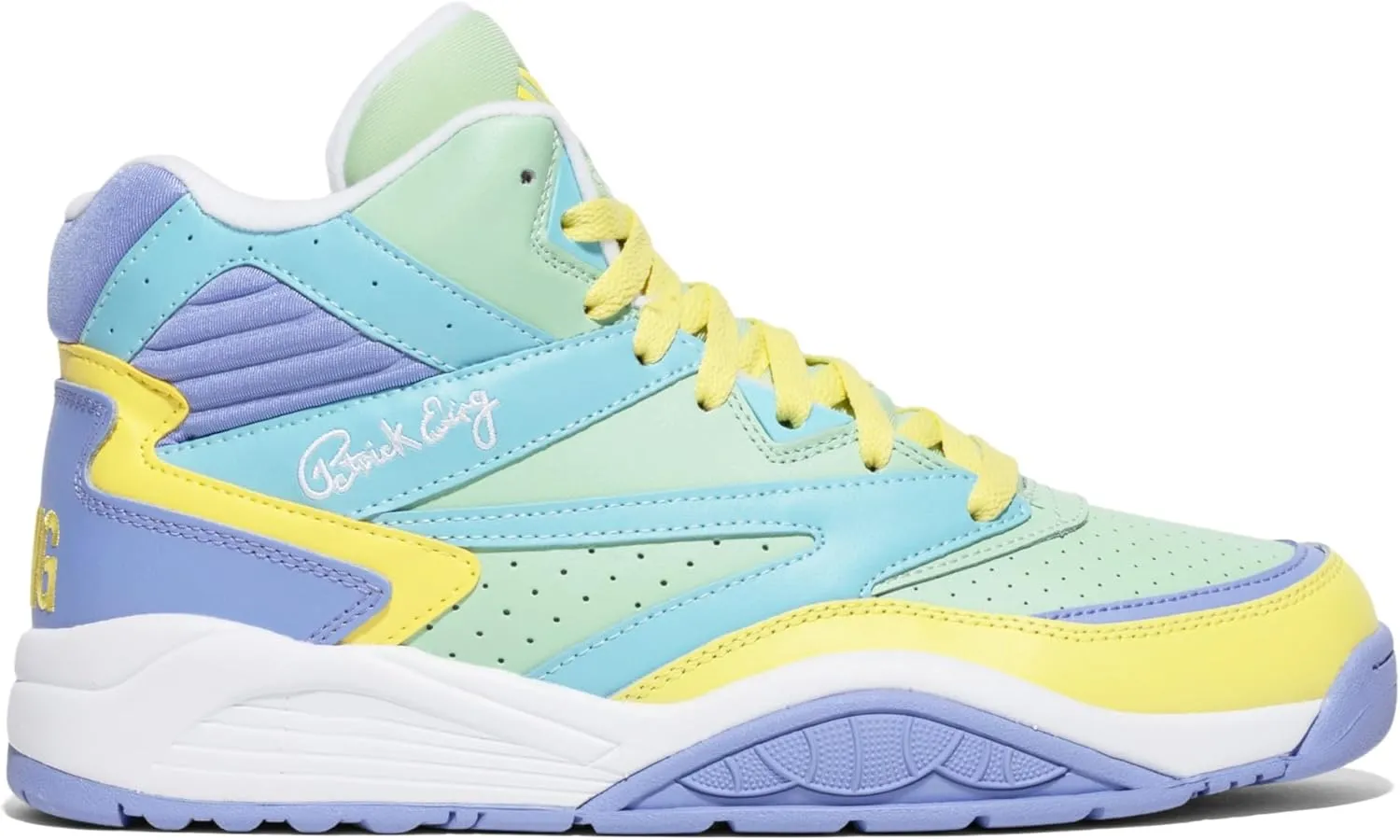 PATRICK EWING ATHLETICS SPORT LITE Lemon/Pastel/Purple EASTER 1BM02578-348