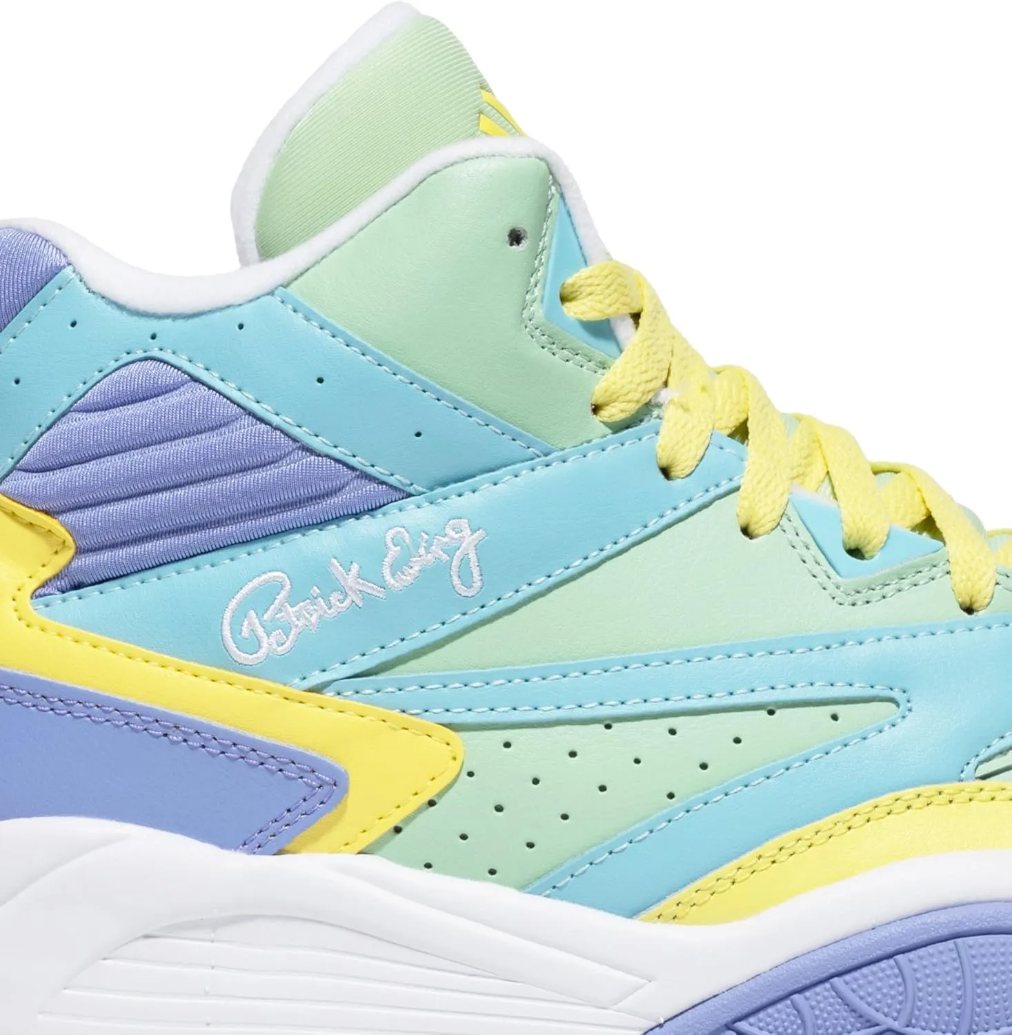 PATRICK EWING ATHLETICS SPORT LITE Lemon/Pastel/Purple EASTER 1BM02578-348