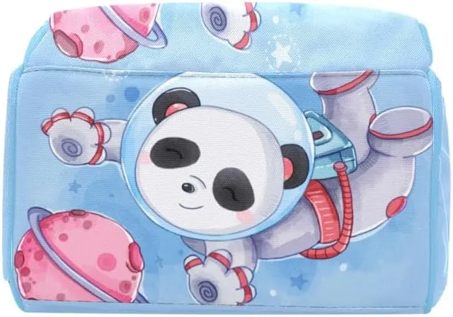 Personalized Name Diaper Bag Backpack Astronaut Space Planet Panda Gift the Best: Spacious Waterproof Nappy Bag for Men and Women
